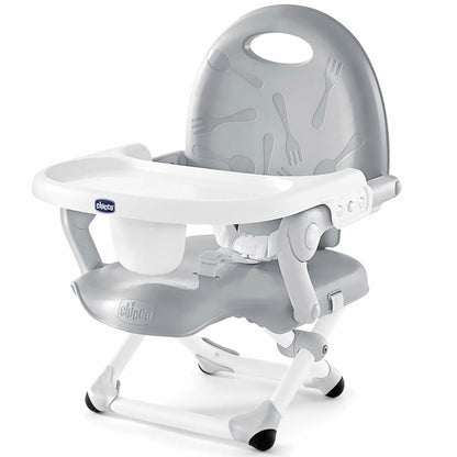 Chicco Pocket Snack Portable Booster Chair - Grey - 07079363470070