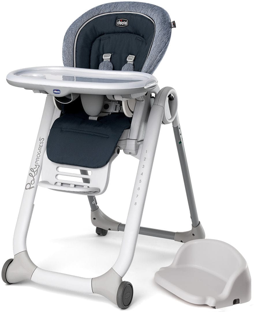 Chicco Polly Progress Highchair - Indigo