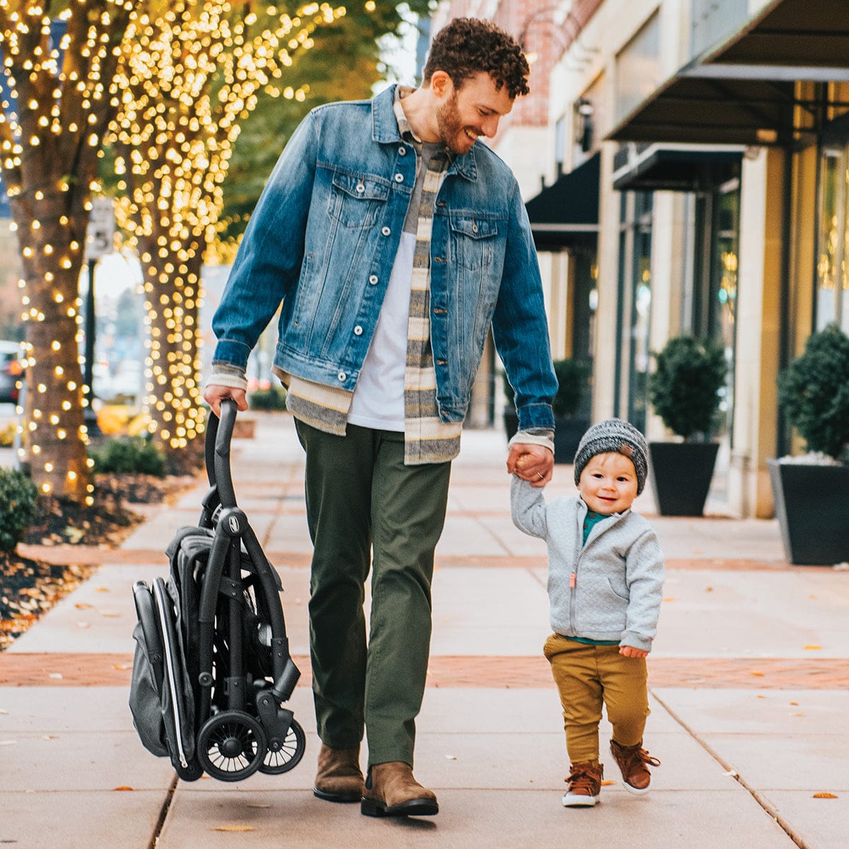 Chicco Presto Compact Stroller - Graphite - 06087007210070
