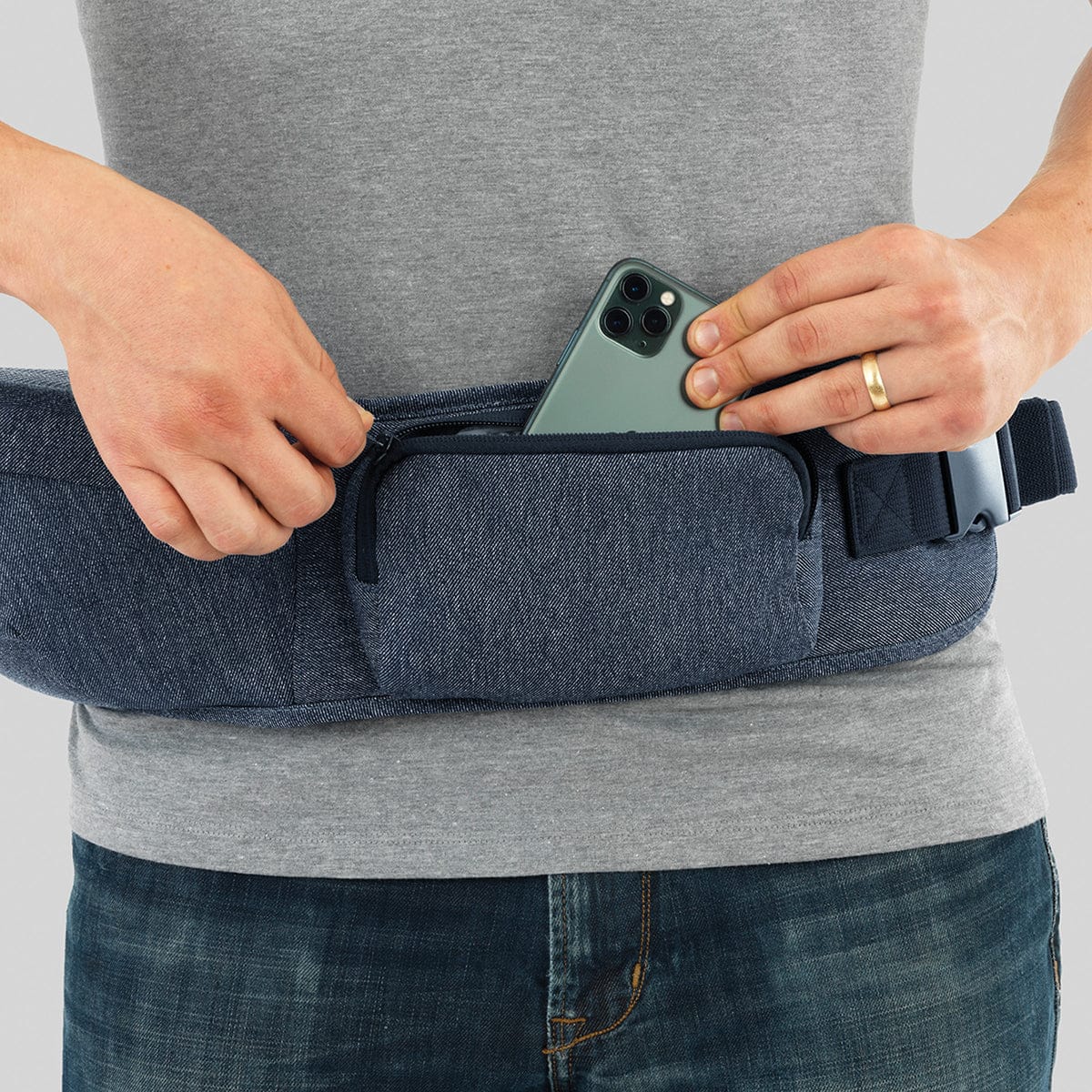 Chicco SideKick Hip Seat Carrier - Denim - 05079719090070
