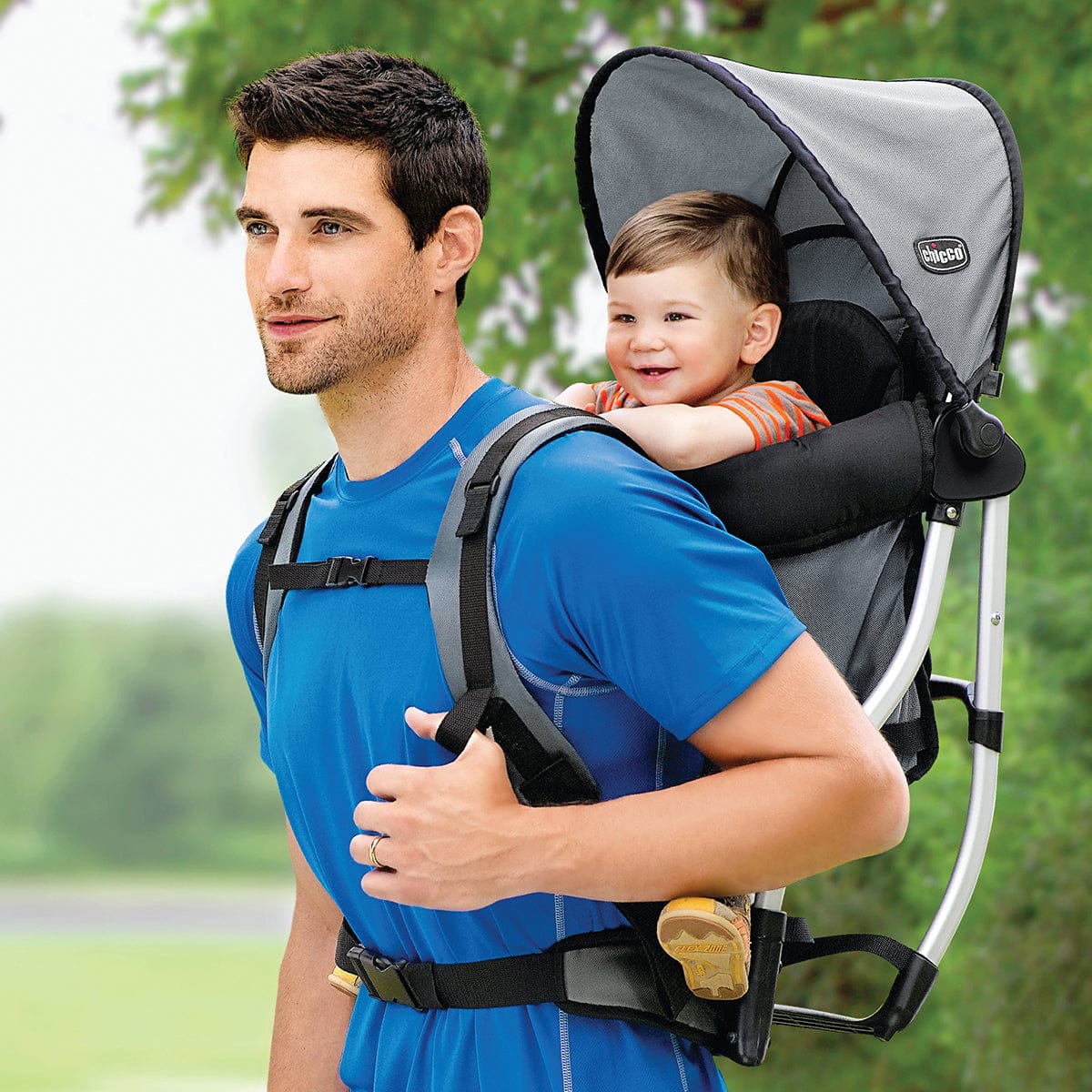 Chicco SmartSupport Backpack Carrier - Grey - 07079569470070