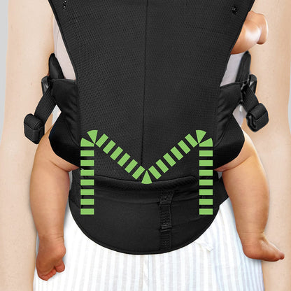 Chicco SnugSupport 4-in-1 Infant Carrier - Black - 06079720950070