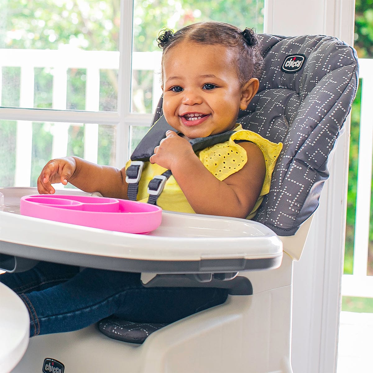 Chicco Stack 1-2-3 Highchair - Dots