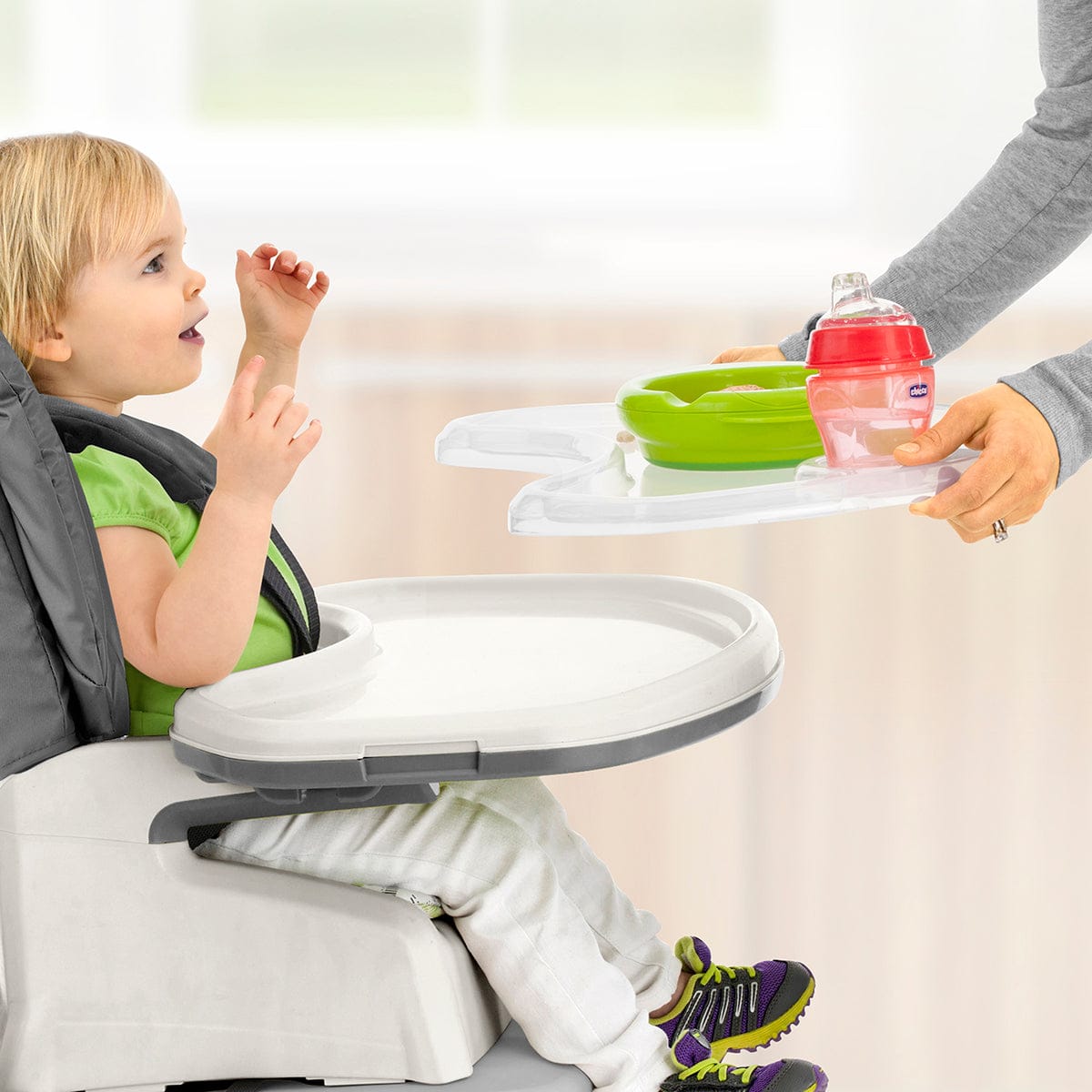 Chicco Stack 3-in-1 Highchair - Bombay - 79552890070