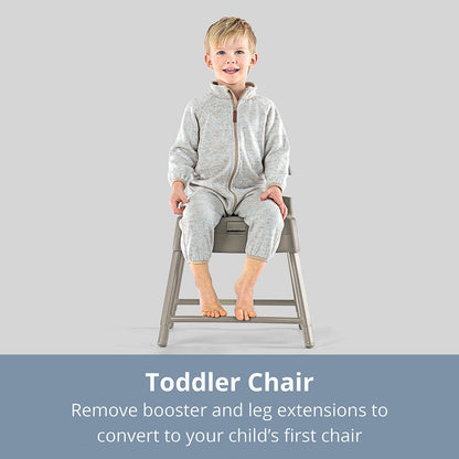 Chicco Stack Hi-Lo 6-in-1 Multi-Use High Chair - Sand - 05087134870070