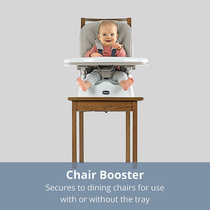 Chicco Stack Hi-Lo 6-in-1 Multi-Use High Chair - Tide - 07087134810070
