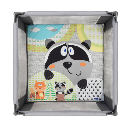 Chicco Tot Quad Portable Square Playpen - Honey Bear - 06079726020070