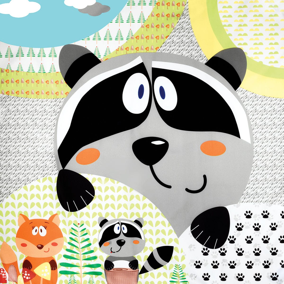 Chicco Tot Quad Portable Square Playpen - Honey Bear - 06079726020070