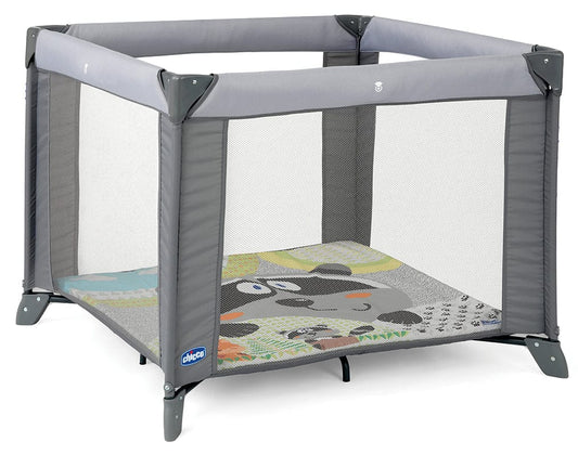 Chicco Tot Quad Portable Square Playpen - Honey Bear - 06079726020070