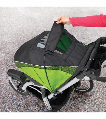 Chicco TRE Performance Jogging Stroller + Keyfit 30 Travel System Bundle - Titan / Orion - 07079103840070-04061472510070