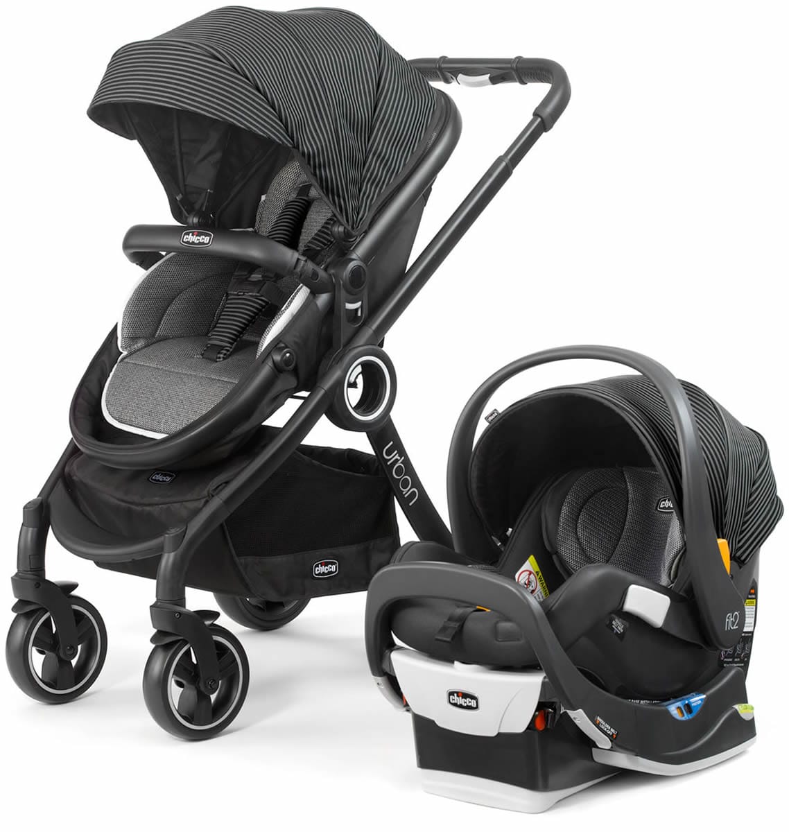 Chicco Urban & Fit2 LE Travel System - Verso - 05079099440070-05079811440070