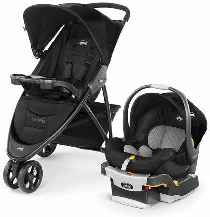 Chicco Viaro Travel System - Black - 06079639950070