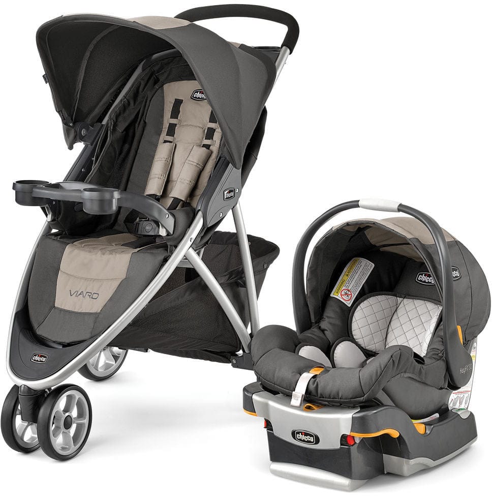 Chicco Viaro Travel System - Teak
