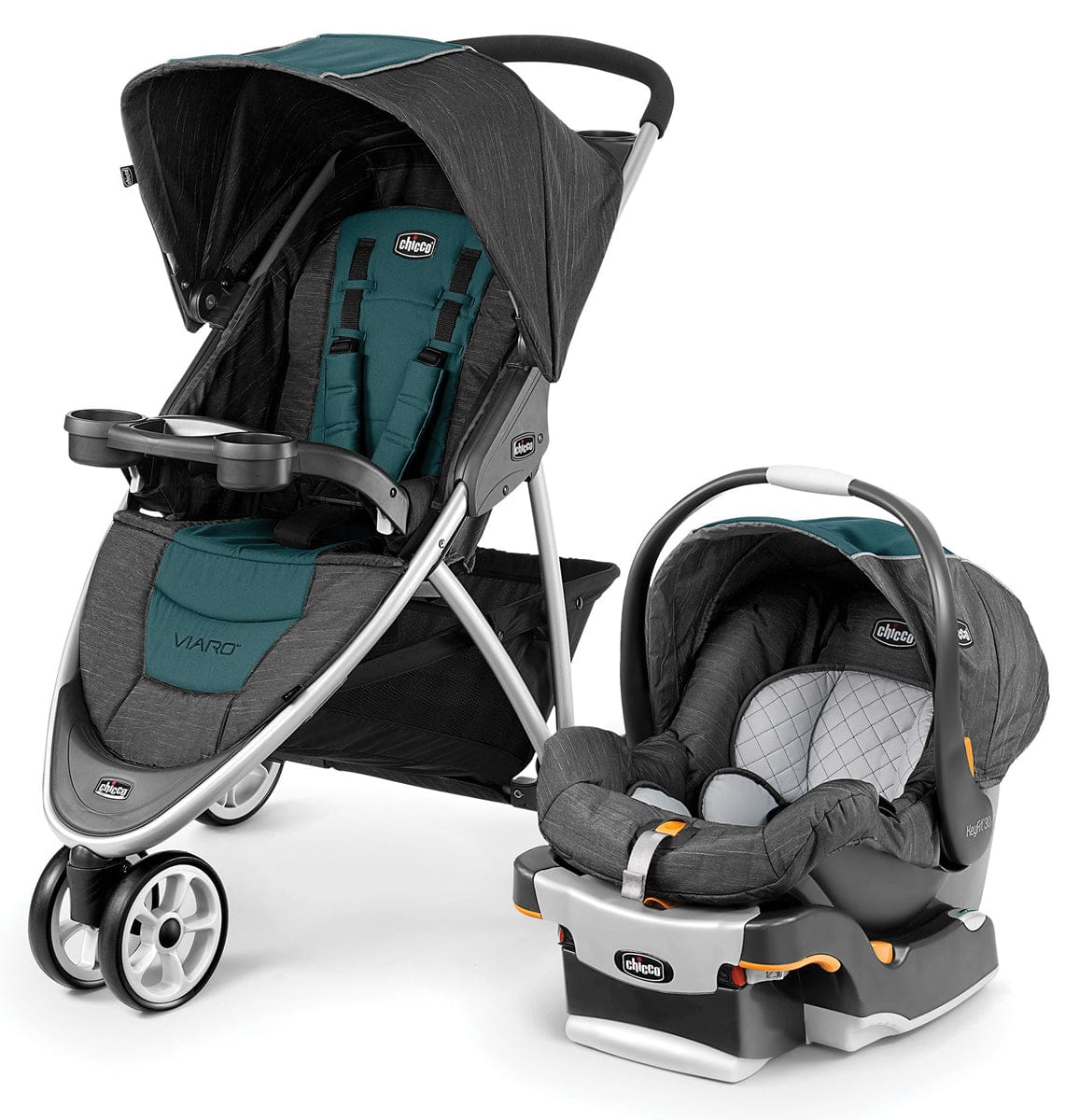 Chicco Viaro Travel System - Verdant