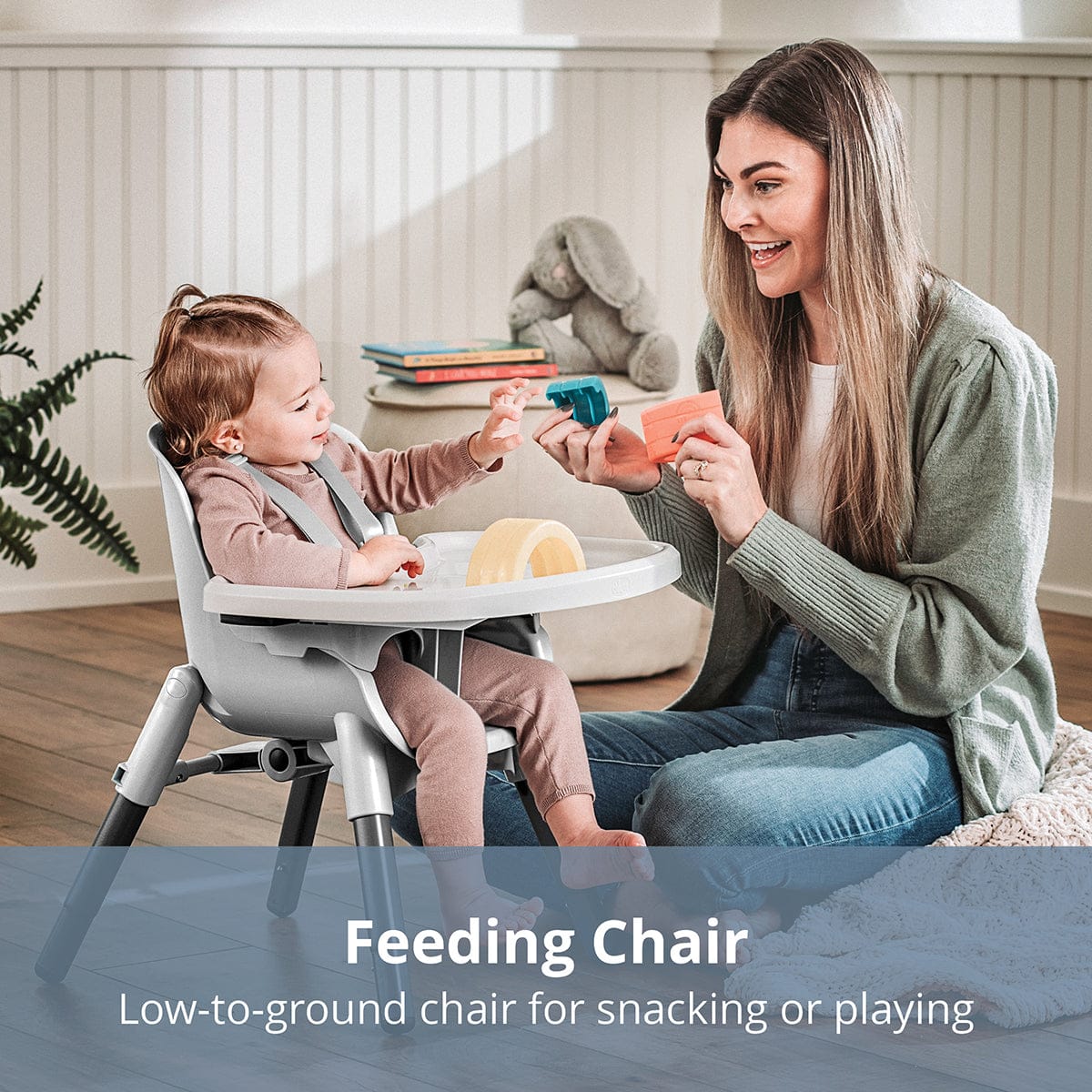 ペコ Chicco Zest 4-in-1 Folding High Chair - Capri – Albee Baby