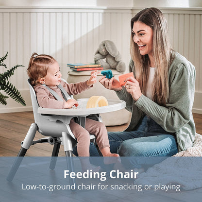 Chicco Zest 4-in-1 Folding High Chair - Seasalt - 00087108930070