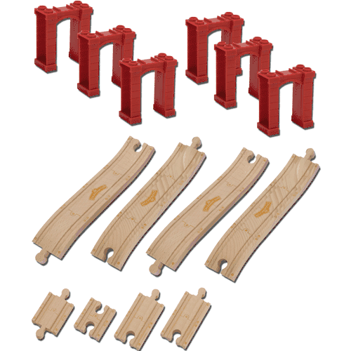 Chuggington Wood Elevated Track Pack - LC56903