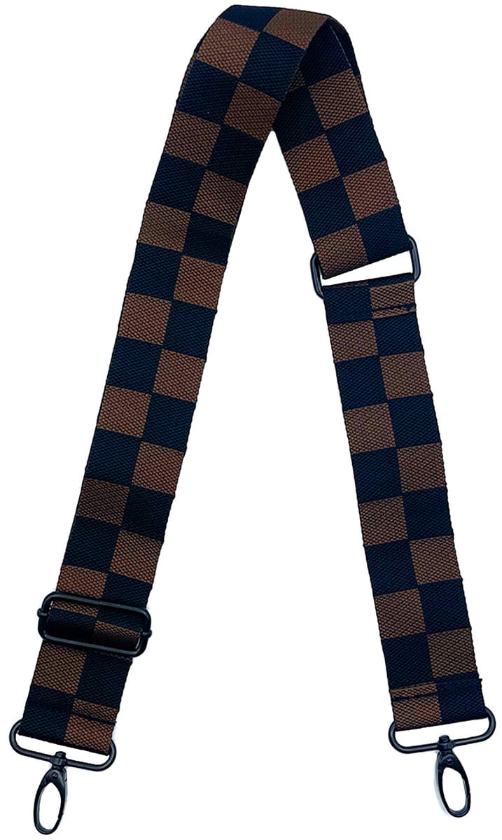 citymouse Woven Strap - Black + Brown Checkerboard - 860009256033