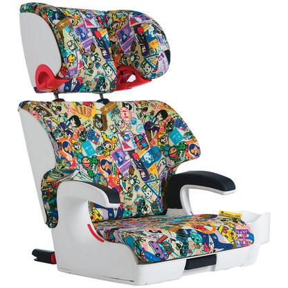 Clek Oobr High Back Belt Positioning Booster Car Seat - Tokidoki Travel - OB11U2-TDTVW