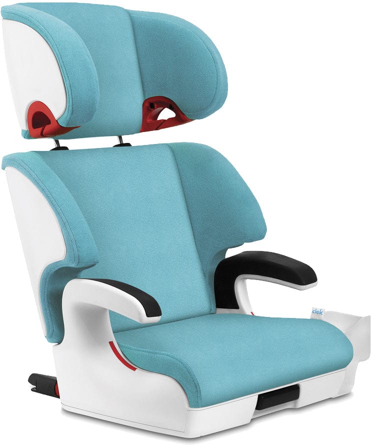 Clek Oobr High Back Belt Positioning Booster Car Seat - Capri / White - OB11U2-CPW