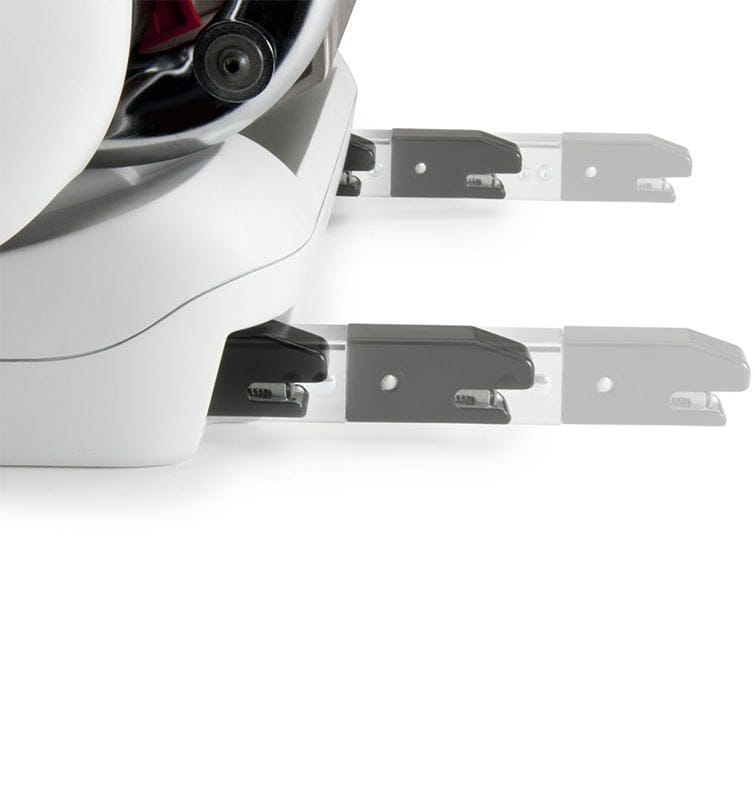 Clek Foonf Narrow Convertible Car Seat with Anti-Rebound Bar - Capri/White