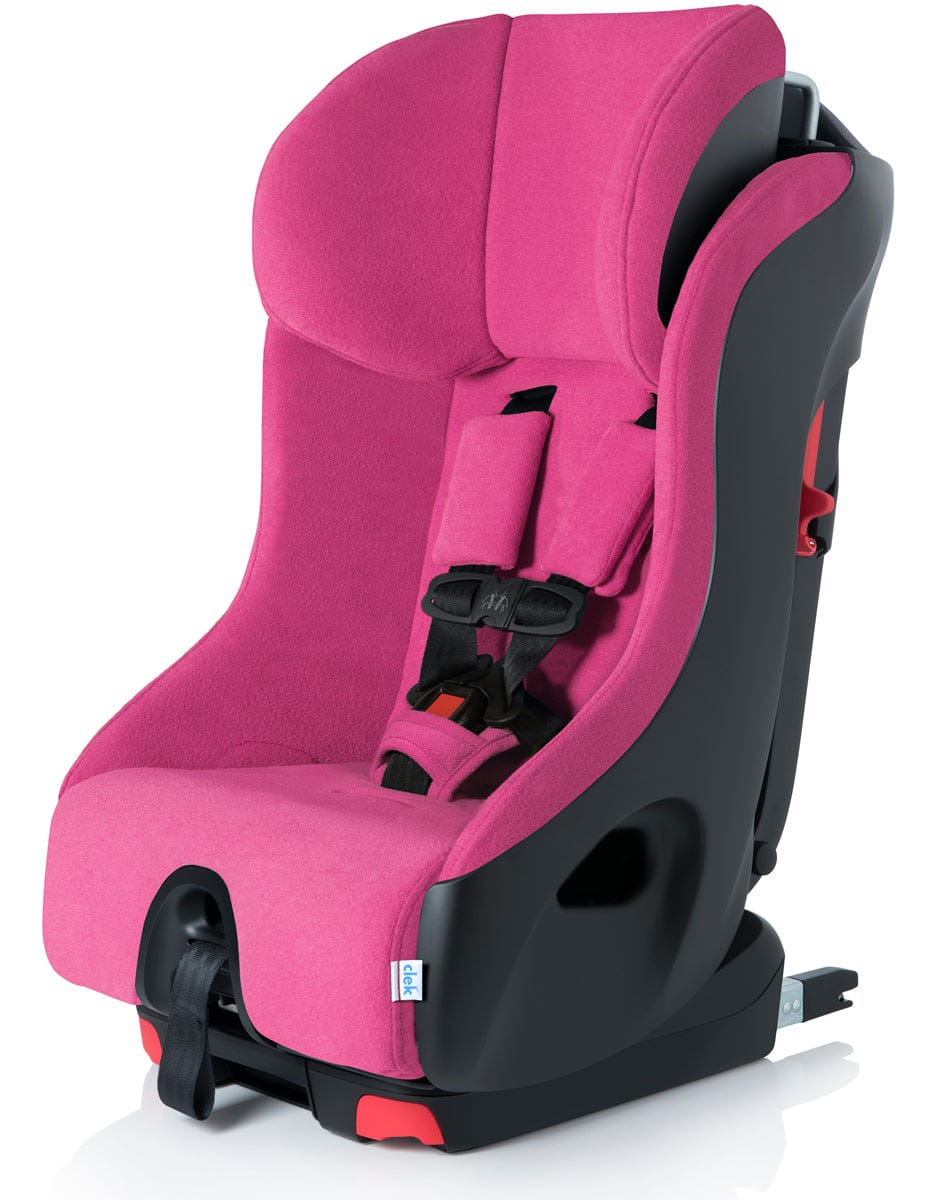 Clek Foonf Narrow Convertible Car Seat with Anti-Rebound Bar - C-Zero Flamingo
