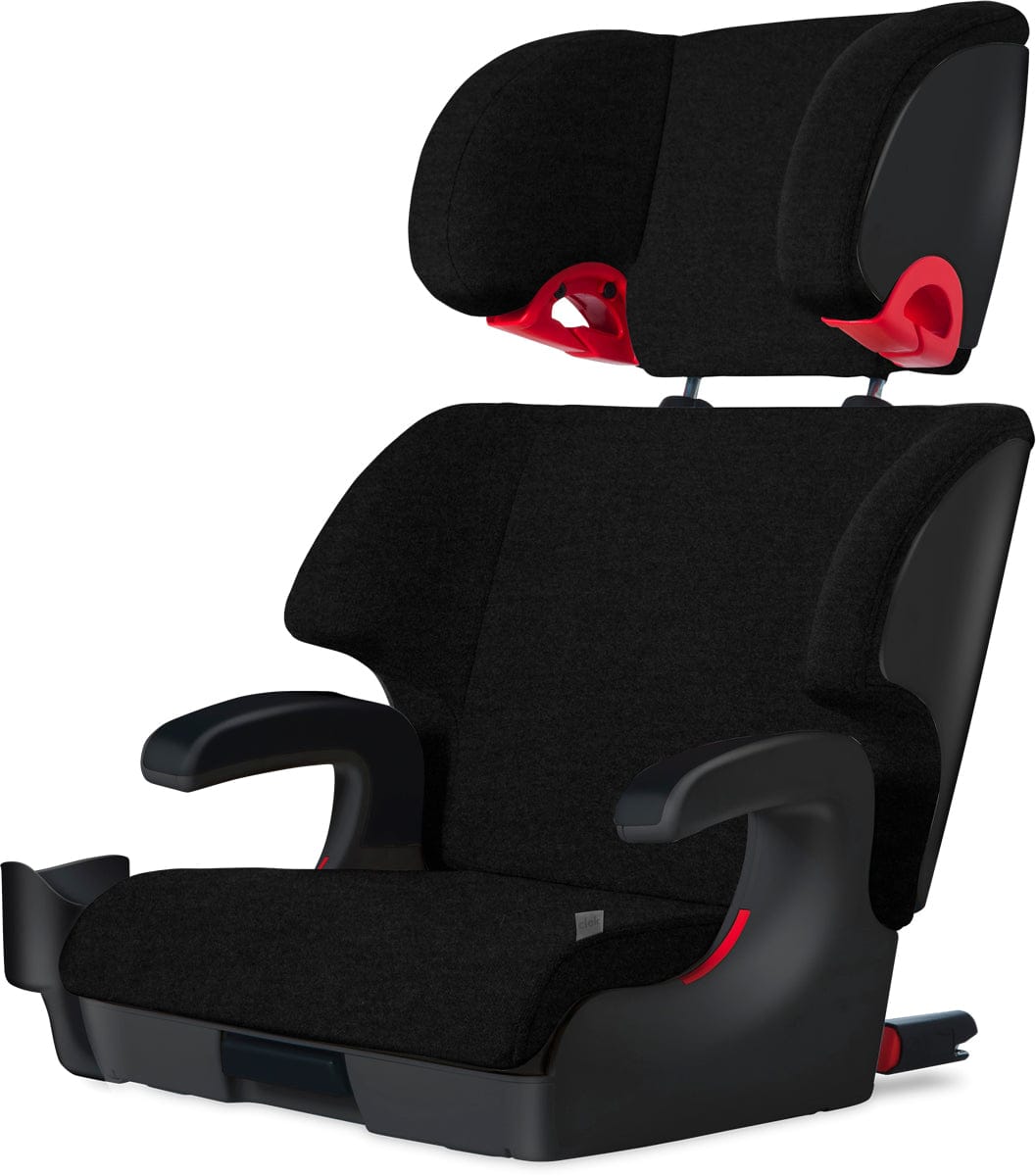 Clek Oobr High Back Belt Positioning Booster Car Seat - Carbon (Jersey Knit)