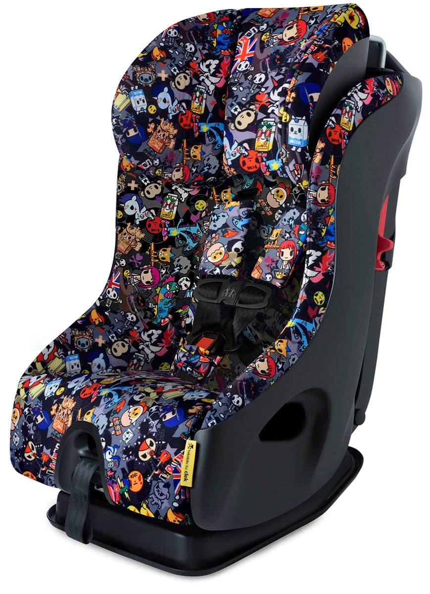 Clek Fllo Narrow Convertible Car Seat with Anti-Rebound Bar - Tokidoki Rebel 2.0 - FL19U1-TKRBB