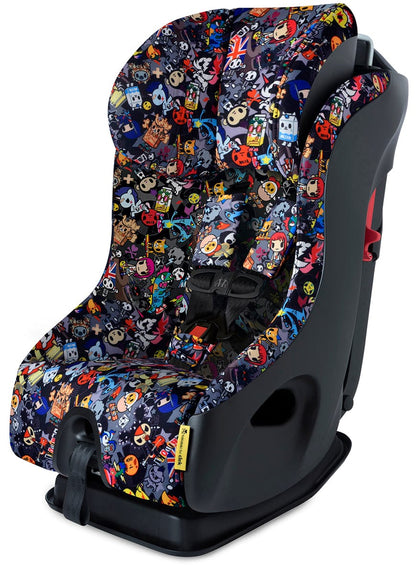 Clek Fllo Narrow Convertible Car Seat with Anti-Rebound Bar - Tokidoki Rebel 2.0 - FL19U1-TKRBB