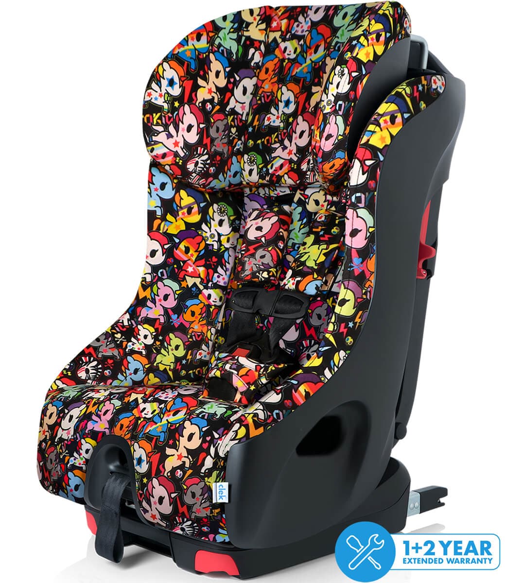Clek Foonf 2018 Convertible Car Seat - Tokidoki Unicorno Disco - FO18U1-TKUDB