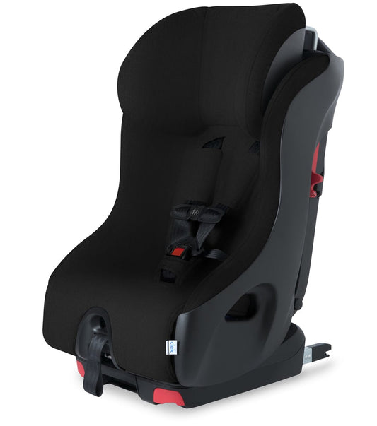 Clek Foonf Narrow Convertible Car Seat with Anti-Rebound Bar - Pitch Black (C-Zero Plus) - FO19U1-PBKB