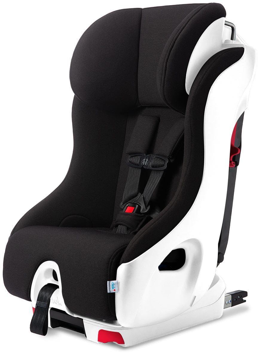 Clek Foonf Narrow Convertible Car Seat with Anti-Rebound Bar - Railroad / White (Albee Exclusive) - FO19U1-RRW