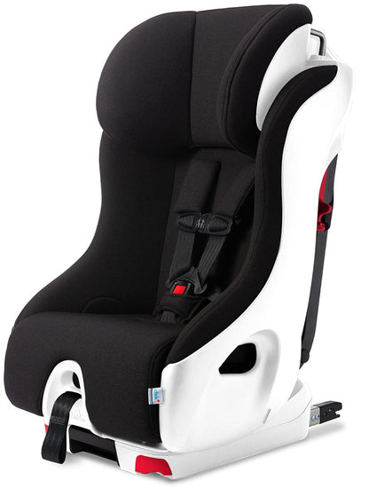 Clek Foonf Narrow Convertible Car Seat with Anti-Rebound Bar - Railroad / White (Albee Exclusive) - FO19U1-RRW