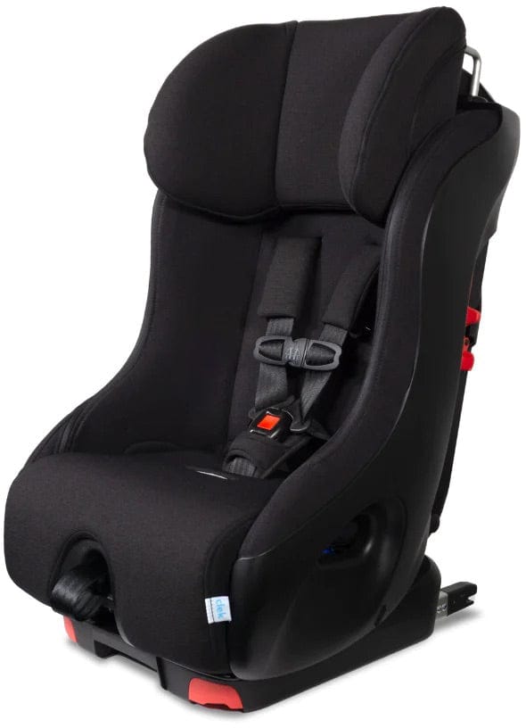 Clek Foonf Narrow Convertible Car Seat with Anti-Rebound Bar - Railroad Ziip  (Flame Retardant Free) - FO19U1-RRB2