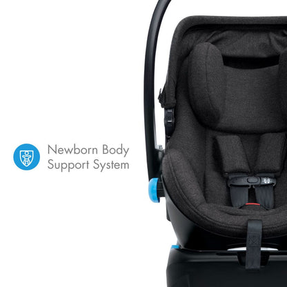 Clek Liing Lightweight Infant Car Seat with Load Leg - Mammoth (Merino wool + TENCEL Blend) - LG24U1-WLB3