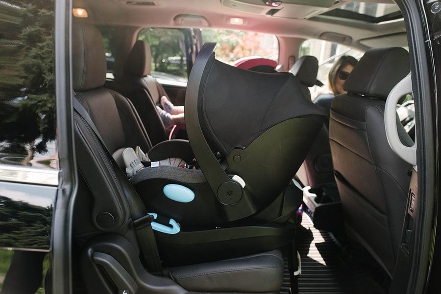Clek Liing Lightweight Infant Car Seat with Load Leg - Railroad Ziip - LG24U1-RRB2