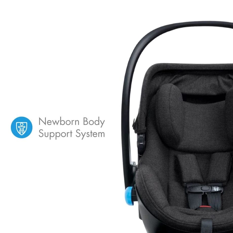 Clek Liingo Lightweight Baseless Infant Car Seat - Railroad Ziip