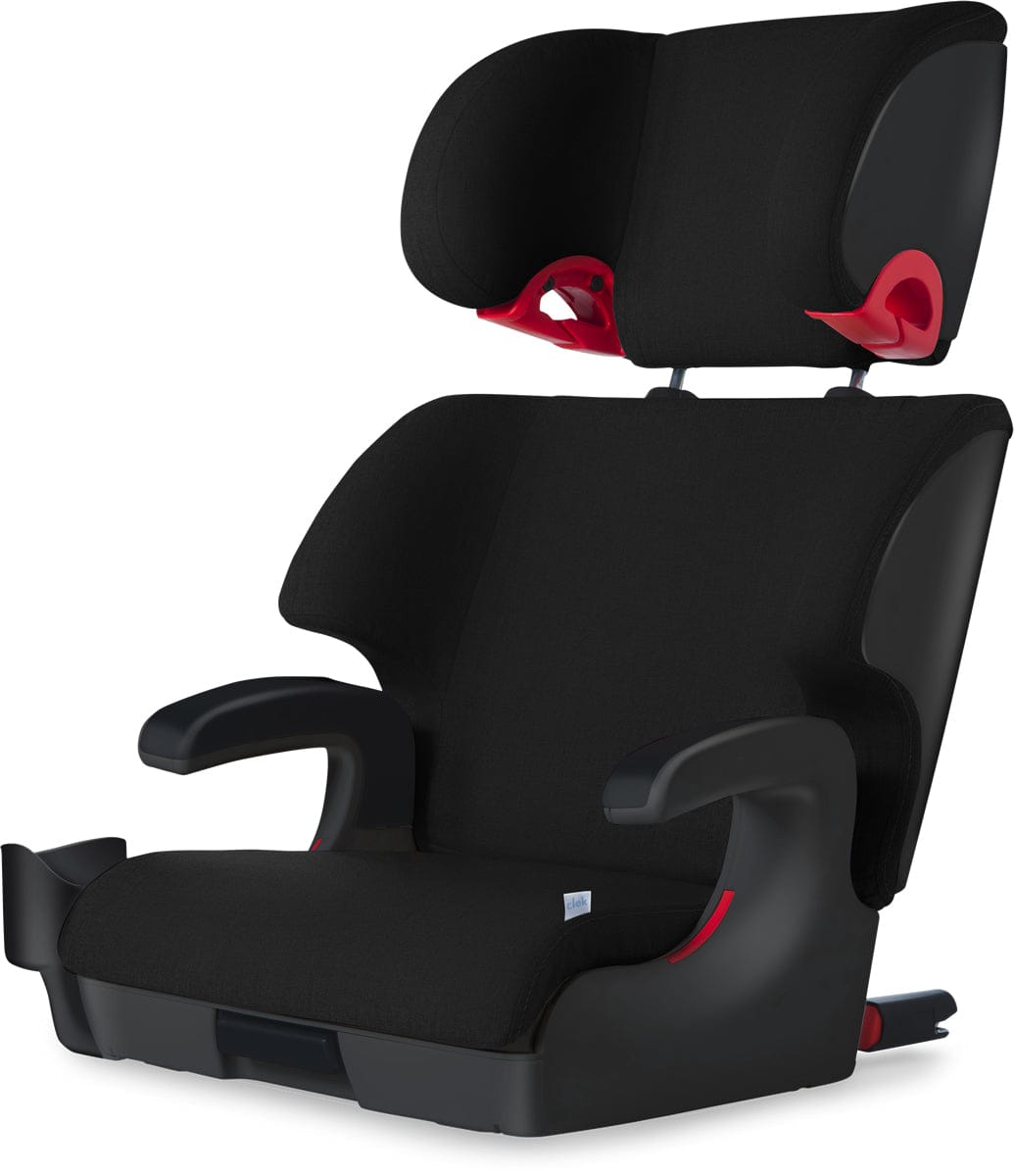 Clek Oobr High Back Belt Positioning Booster Car Seat - Pitch Black (C-Zero Plus) - OB22U2-PBKB