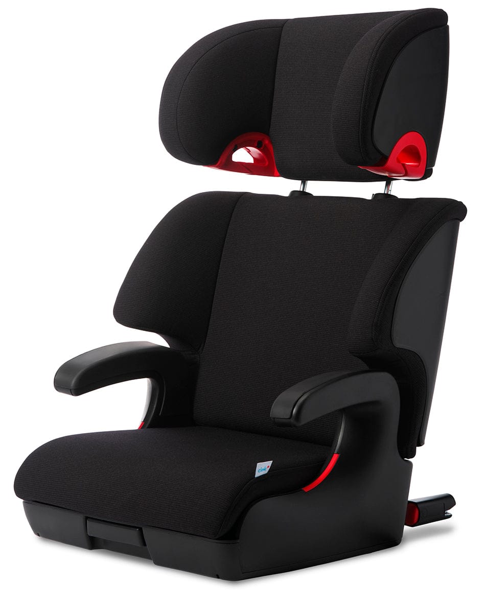 Clek Oobr High Back Belt Positioning Booster Car Seat - Railroad (Flame Retardant Free) - OB11U2-RRB