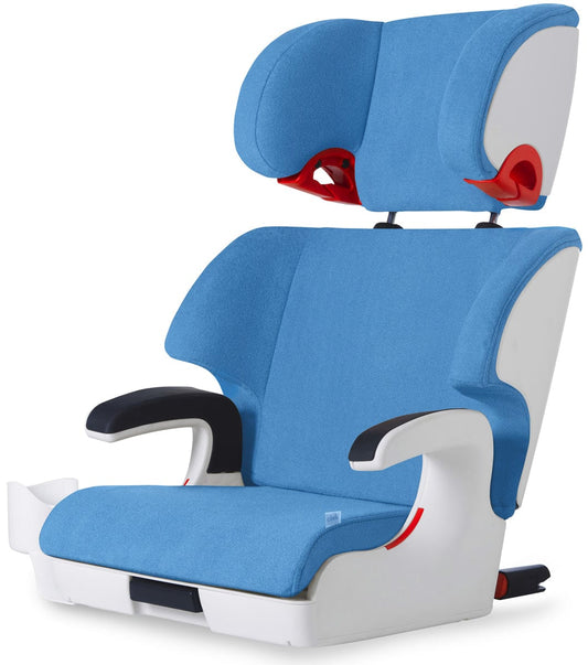 Clek Oobr High Back Belt Positioning Booster Car Seat - Ten Year Blue (C-Zero Plus) - OB22U2-10BW