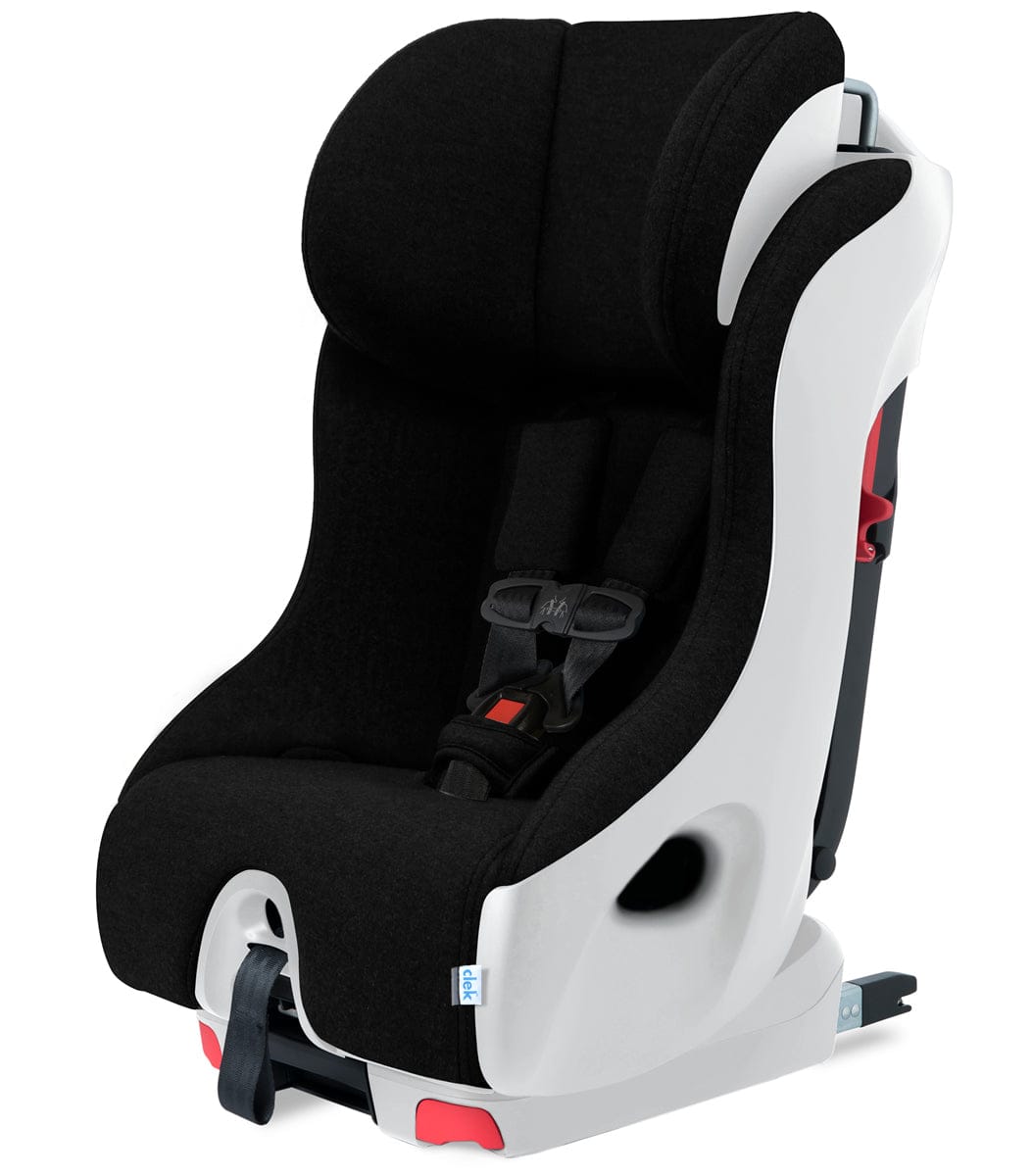 Clek OPEN BOX Foonf Convertible Car Seat with Anti-Rebound Bar - White Carbon Jersey Knit (Albee Exclusive) - FO19C1-JBW-OB