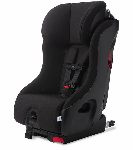 Clek OPEN BOX Foonf Narrow Convertible Car Seat with Anti-Rebound Bar - Railroad (Flame Retardant Free) - FO19U1-RRB-ob