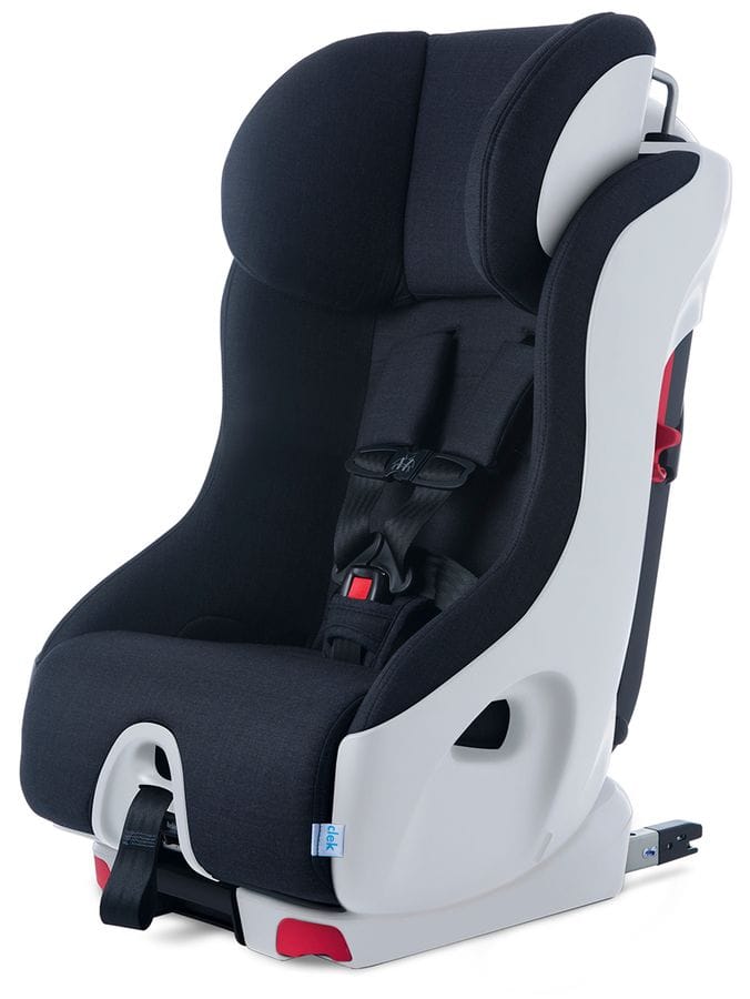 Clek OPEN BOX Foonf Narrow Convertible Car Seat with Anti-Rebound Bar - Winter Mammoth - FO19U1-WLW3-ob
