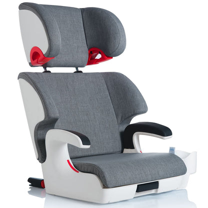 Clek OPEN BOX Oobr High Back Belt Positioning Booster Car Seat - Cloud - OB11U2-GYW-OB