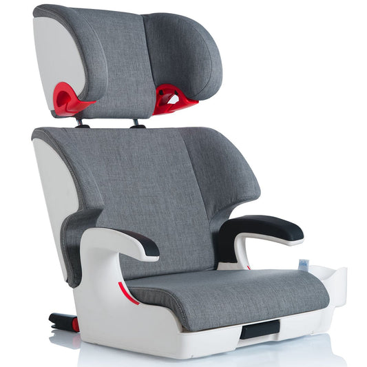 Clek OPEN BOX Oobr High Back Belt Positioning Booster Car Seat - Cloud - OB11U2-GYW-OB