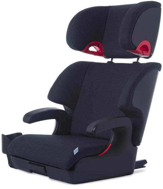 Clek OPEN BOX Oobr High Back Belt Positioning Booster Car Seat - Mammoth (Merino wool + TENCEL Blend) - OB11U2-WLB3-OB