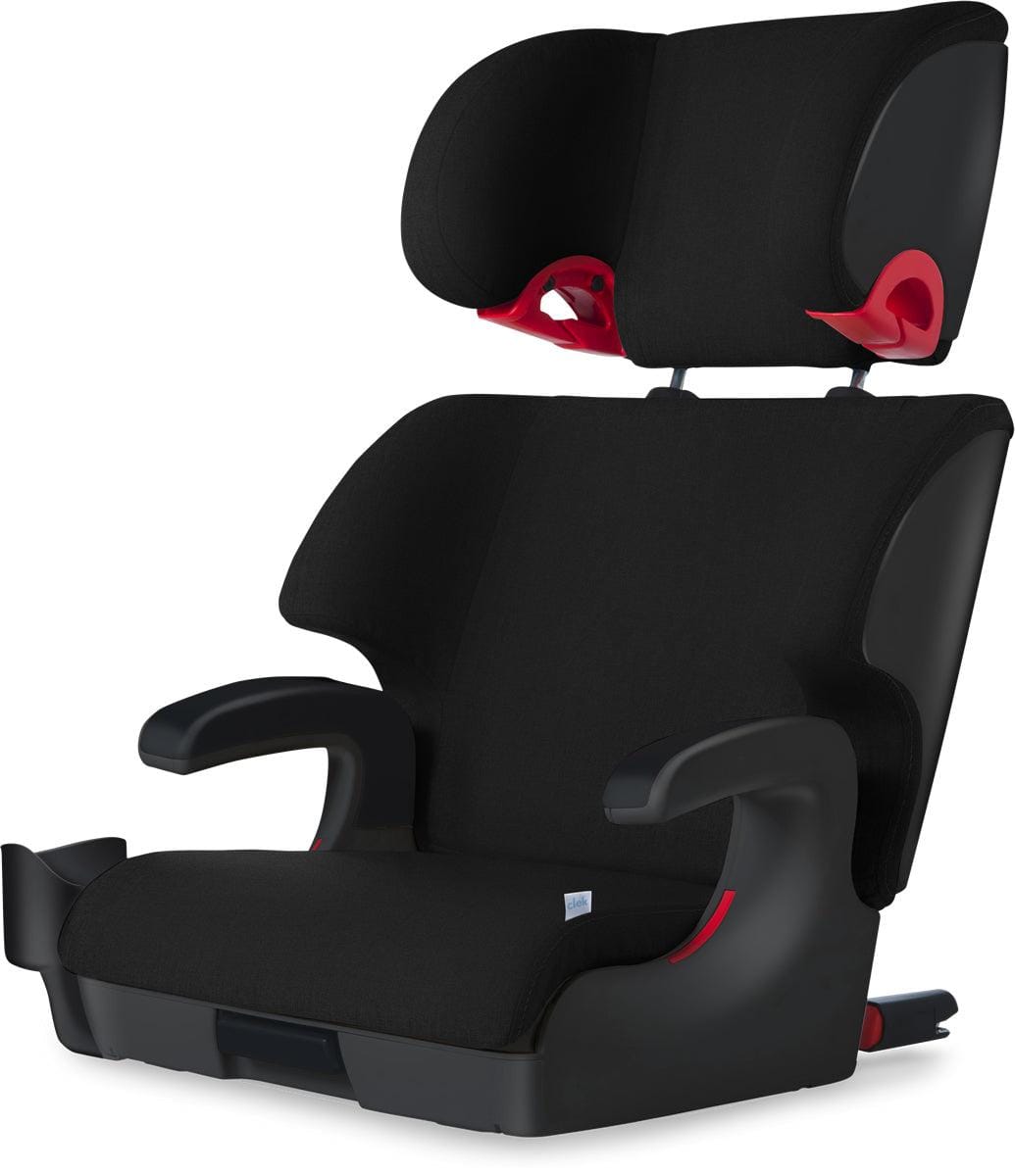 Clek OPEN BOX Oobr High Back Belt Positioning Booster Car Seat - Pitch Black (C-Zero Plus) - OB22U2-PBKB-OB