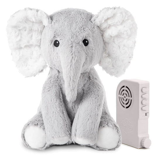 Cloud b Elliot Elephant White Noise Plush - 7800-EL