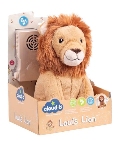 Cloud b Louis Lion Smart Sensor White Noise Plush - 7801-LI