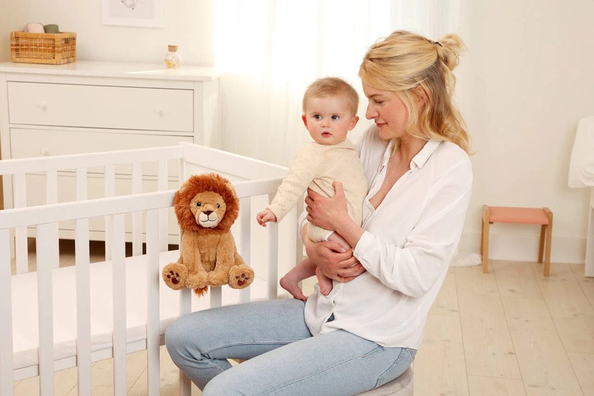 Cloud b Louis Lion Smart Sensor White Noise Plush - 7801-LI